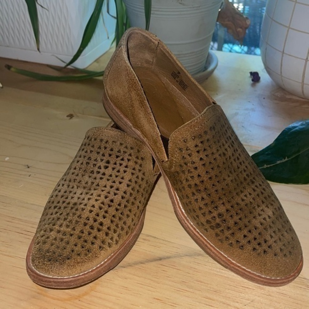 Sutro Footwear Madrid Cognac Suede Loafers